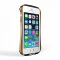 Комбинированный бампер для iPhone SE / 5S / 5 DRACO Ventare Gold (Золотистый) DR50VEA1-GDP